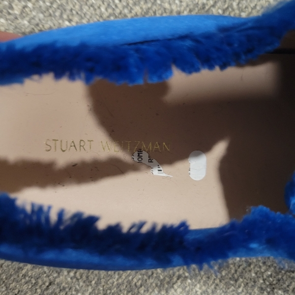 Stuart Weitzman Electric blue slip ons - Picture 4 of 6